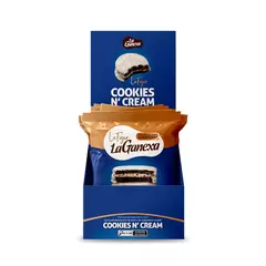 Display Alfajor sabor Cookies N´Cream com Whey Protein - 12 unidades