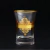 Conjunto de Copos de Vidro - 6 Peças Vidro de Agua Nida Gold / BR56121