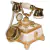 Telefone Classico e Decorativo (Casa Branco) B