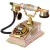 Telefone Classico Decorativo Porcelana (Verde) XII