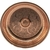 Cuenco de baño turco tradicional de cobre de 1 pieza / Hammam turco - ABCMLB0S29 - comprar online