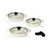 Tac Plus Sahan Granite Cookware Set / 3 Pieces - Sea And Cherry