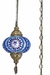 Lustre De Mosaico Turco Autêntico - Azul CMT46 - comprar online