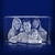 3d 8x12x18cm Personalizado / 3D CRISTAL