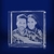 3D 7x7x7cm Personalizado / 3D CRISTAL