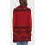 Cardigan Poncho Feminino Trico – 2895/BRFN Vermelho en internet