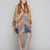 Poncho Feminino – Marrom Pieces Tone Cape