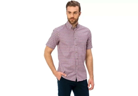 Camisa Masculino Normal Fit – Vermelho - S