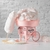 Máquina de algodão doce rosa