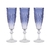 Vidro Diamante 3 Conjuntos Azul