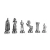 Chess Set - Old British Royal Family Series A02OT81 - online store