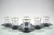Turkish Tea Cups / Irem - 12 Pieces - 2133 - Sea And Cherry