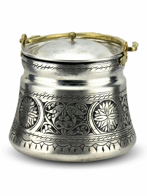 Bakrac Copper Yogurt Fermentation and Storage Pot - Ottoman Style SN08581