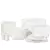 Porcelain Dinnerware Sets - Bone Collection 60 Pieces - KA8S292 on internet