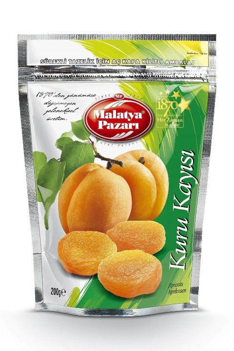 Damasco Seco Amarelo Turca 200 gr - MVMLTYP060