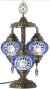 Abajur De Mosaico Turco 3in1 (Lampada de Mesa Mesa) Autêntico - LUXSEA0JL0387