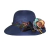 Chapéu Feminino Vime Floral Estilo Turca Summer - 3868 - SEASHAP0415 - Sea And Cherry