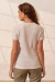 Blusa Feminino Caxemira Puro – Very Peri Basic Manga Curta - SEASLC084 - Sea And Cherry