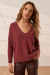 Blusa Para Feminino Caxemira Puro – Tricennial Manga Longa - SEASLC088