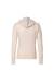 Image of Cardigan de Caxemira de Lã Australiana Para Feminino Amelia Manga Longa Com Capuz - SEASLC079022