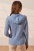 Cardigan de Caxemira de Lã Australiana Para Feminino Amelia Manga Longa Com Capuz - SEASLC079022 on internet