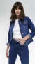 Jaqueta Daisy Black Gold Denim Jean Turca - MV041