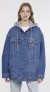 Jaqueta Lexa Large Size Indigo Jean Turca Com Capuz - MV043 - buy online