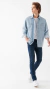 Calça Jean KVNC Turca Para Masculino / Skinny - Cintura Normal, Perna Super Fina- MV049 on internet