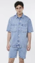 Camisa Jeans Oslo Turca Para Masculino / Oversize - MV053 - Sea And Cherry