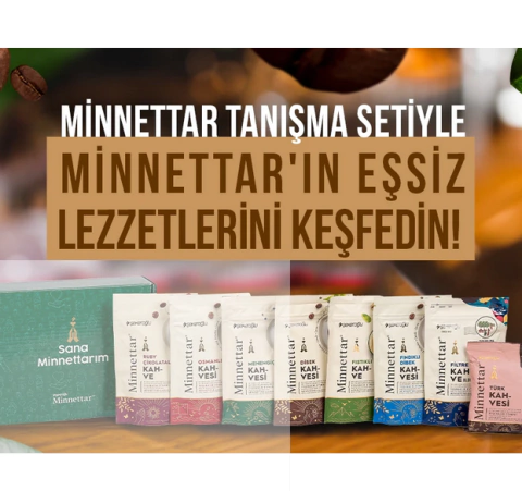 Cafe Turca Conjunto de Namoro 8 Sabores Diferentes - MVSDBK544