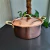 Ottoman Style Deep Copper Pot / SN063 - Sea And Cherry