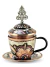 Imagen de Juego de tazas de té de cobre de estilo turco / SN071