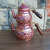 Image of Turkish Ultra Copper Tea Pot Set Ottoman Style / Double 012