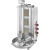Turkish Barbecue Doner Kebab 3 Radians Heated With Gas Industry Type - AZSRM1056 - buy online