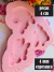 Molde Meninas Poderosas - JeA Moldes de Silicone