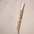 Bombilla alpaca con apliques en bronce - comprar online