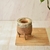 Mate imperial cuero crudo virola alpaca y bolitas bronce - comprar online
