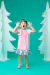 Vestido docinho de amor - Mini Garden Kids