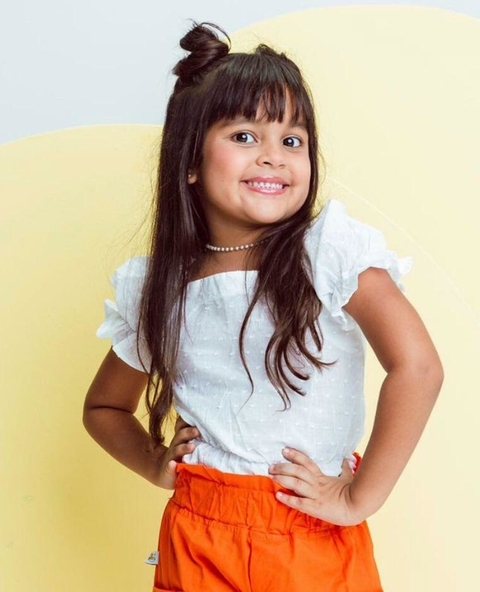 blusa infantil alfaiataria