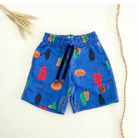 bermuda infantil  azul