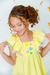 Vestido Encanto (linho) - Mini Garden Kids