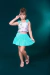 vestido infantil plumas com short