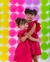 Vestido Juju (Pink e Amarelo) - Mini Garden Kids