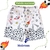 conjunto infantil com estampa de bolas de futebol