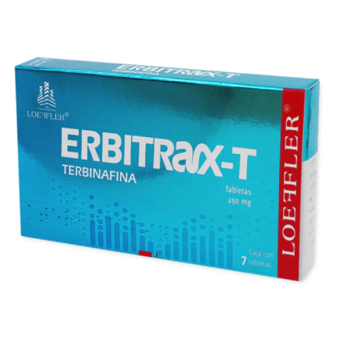 ERBITRAX-T 250MG. TAB C/7 *LOE*PI