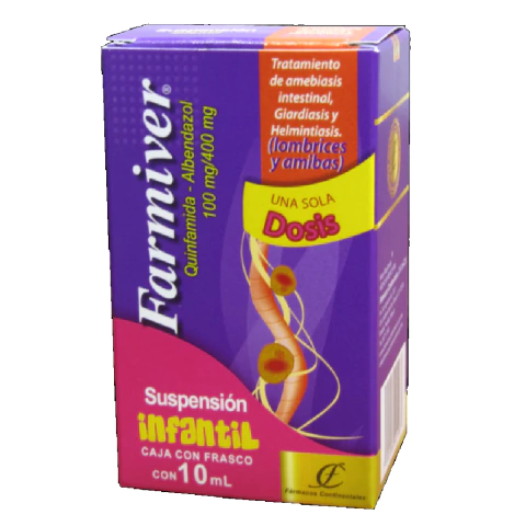 FARMIVER INF 100/400MG SUSP 10ML *FCT*