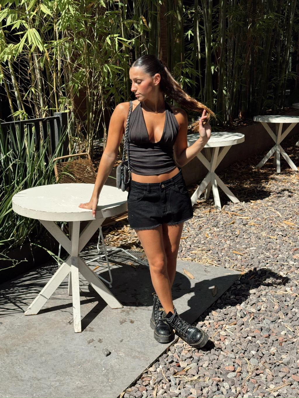 short mia black
