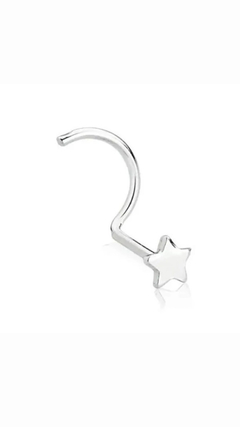 piercing estrela nariz