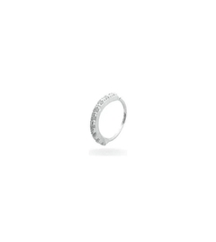 Piercing argola cravejada nariz unidade - comprar online