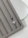 piercing umbigo coração luxo crav. - comprar online
